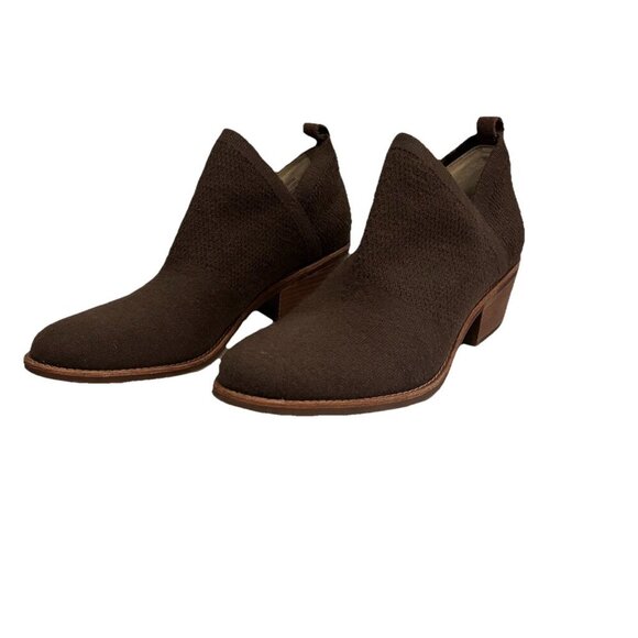 Sofft Ankle Arvada Knit Ankle Booties Brown Women 10M Comfort Wear - Picture 1 of 11